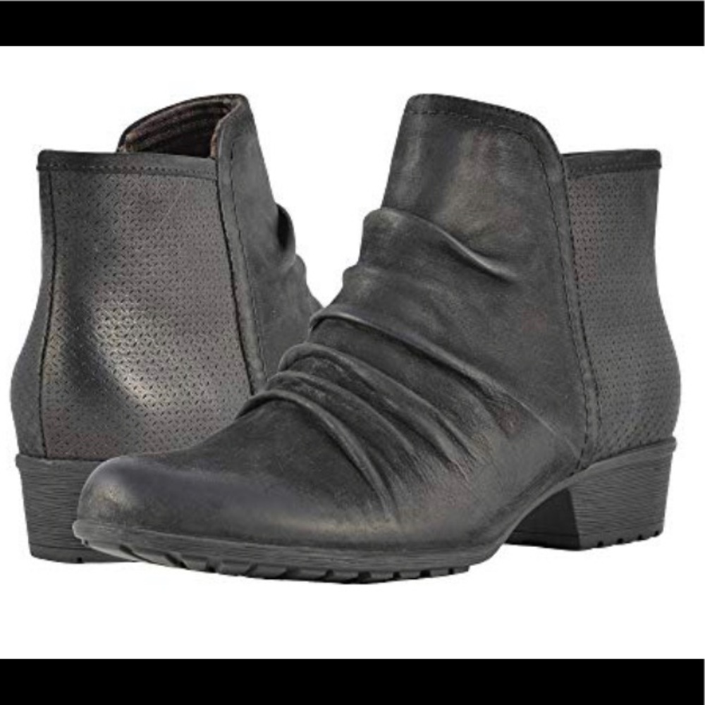 Rockport black booties